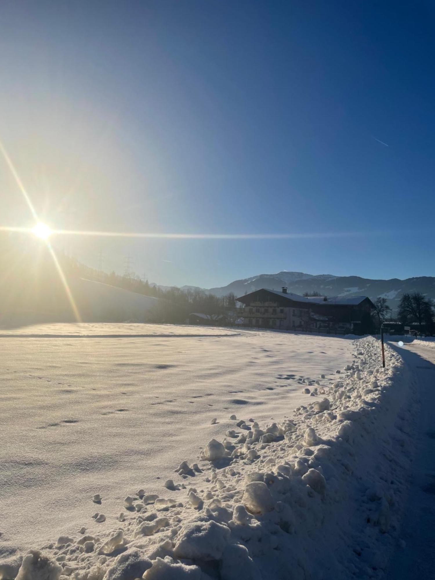 Obermuehlhof Apartment Saalfelden ภายนอก รูปภาพ